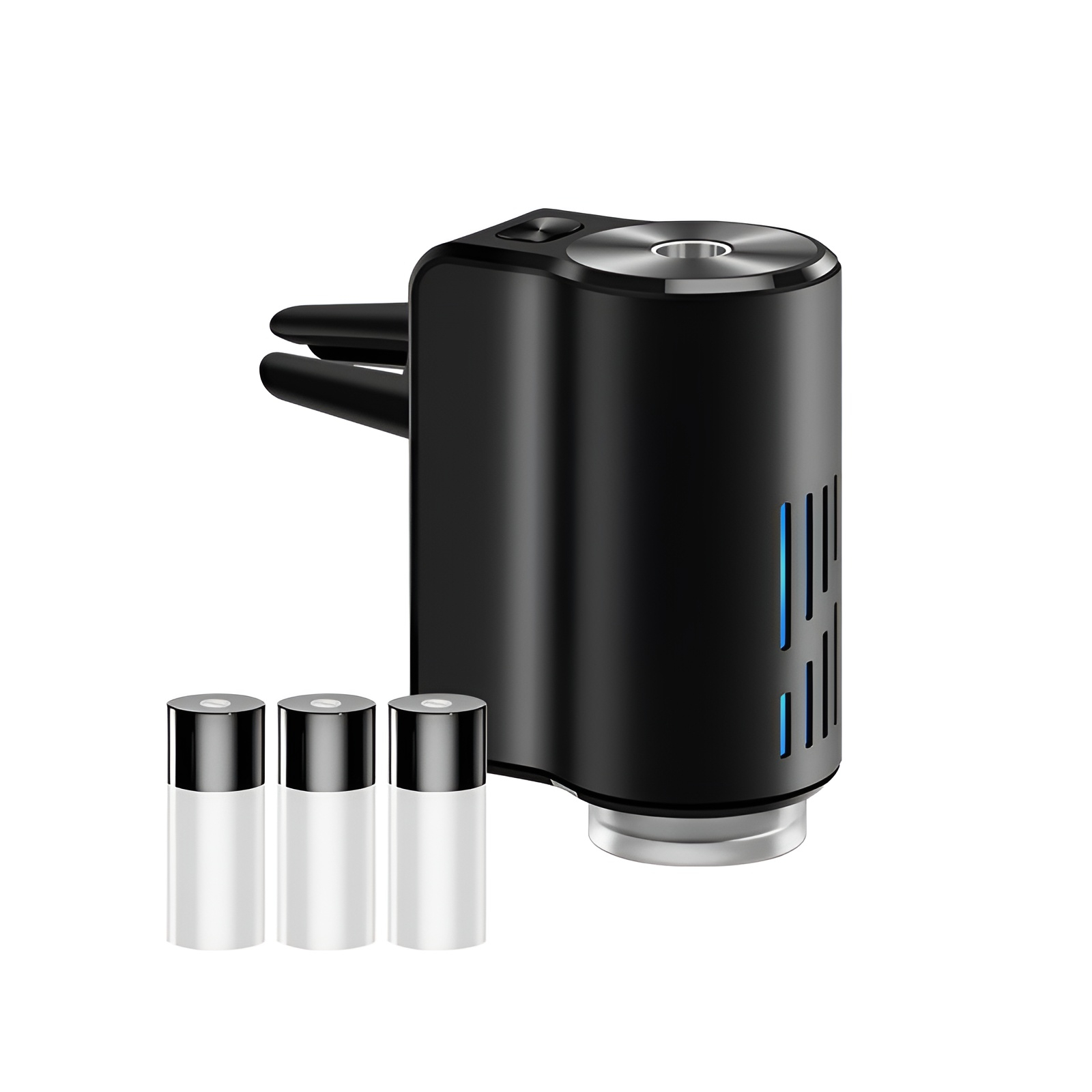 スマートエアアウトレット車のアロマセラピーマシンアルミ合金自動スプレーディフューザー車内装飾長期的なメンズライトフレグランス