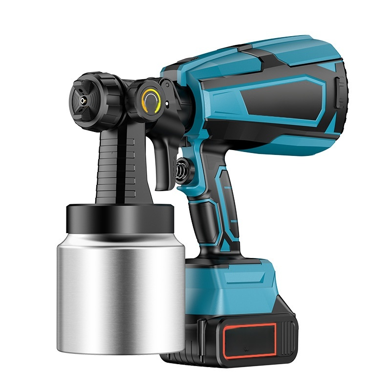 Paint spray gun industrial paint spray machine lithium battery rechargeable wall artifact
