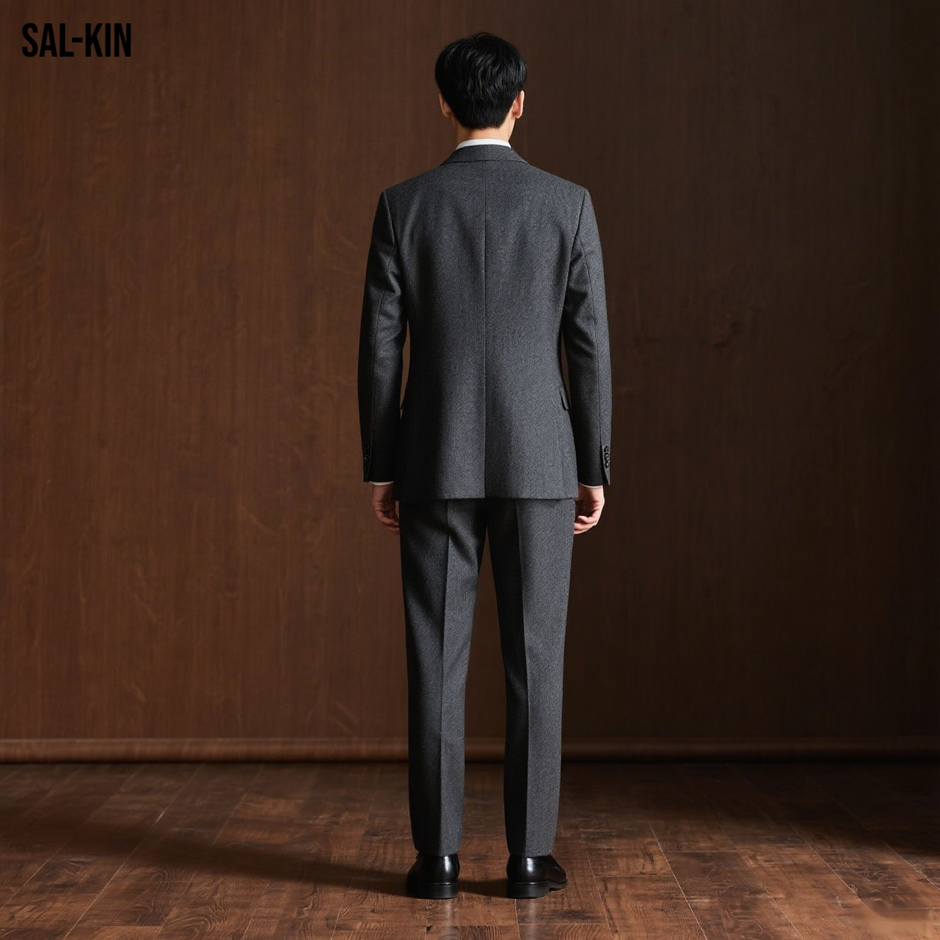 여름용 시원한 허리밴딩 팬츠 착용샷