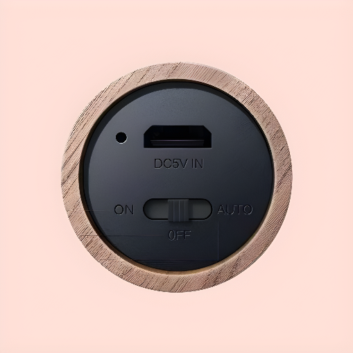 인체 감지 LED 충전식 수면등