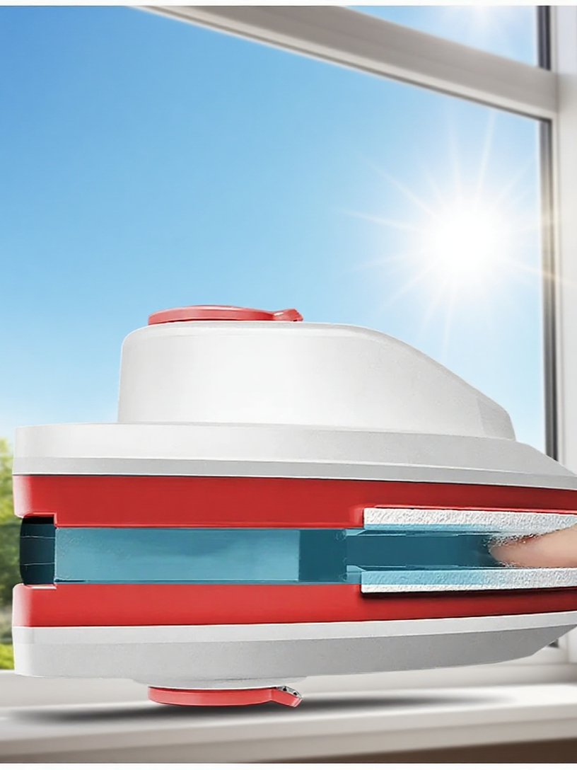 다기능 가정용 물주입식 양면 자석 유리 닦이