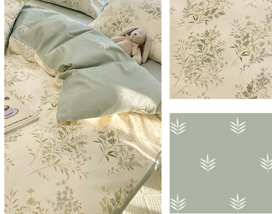 掛け布団カバーと枕カバーのセット内容