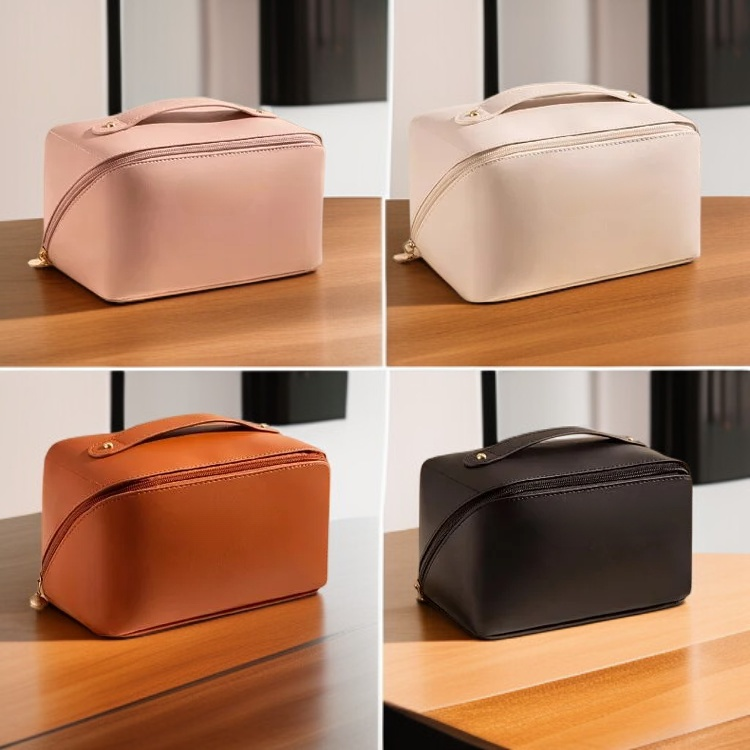 대용량 체스판 프리미엄 파우치