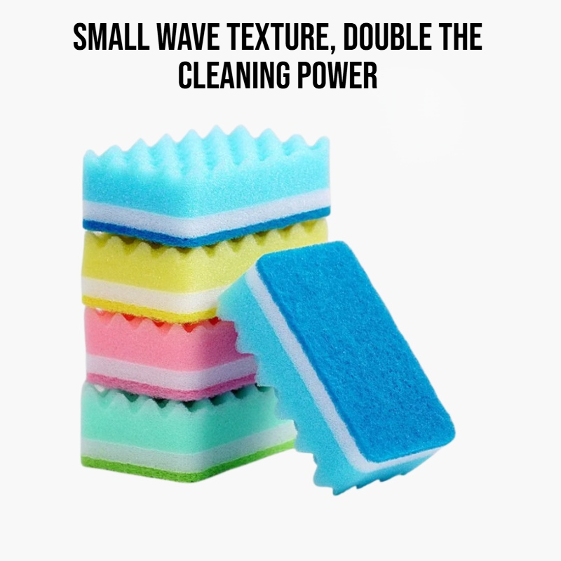 Dishwashing sponge