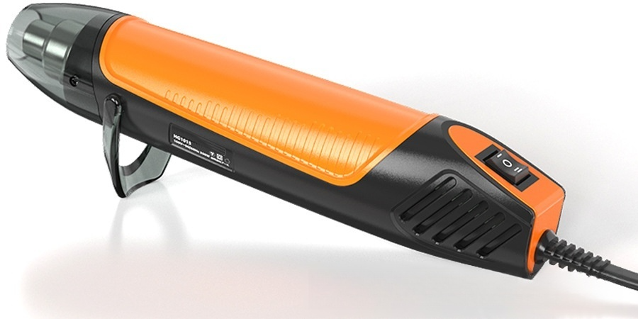 小型ヒートガン本体の正面画像