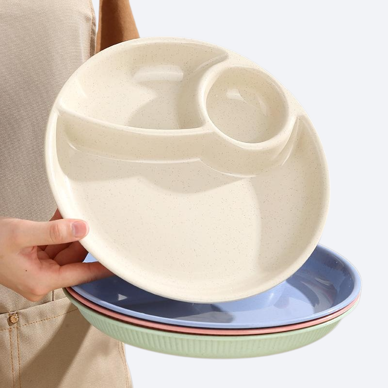 High aesthetic solid color grid plate