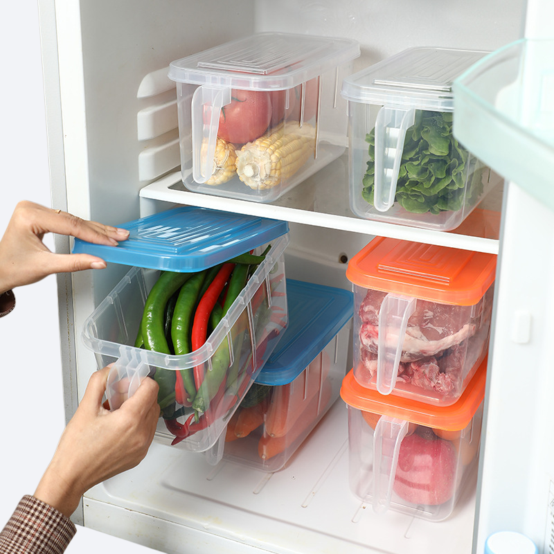 냉장고 투명플라스틱 대용량 수납함