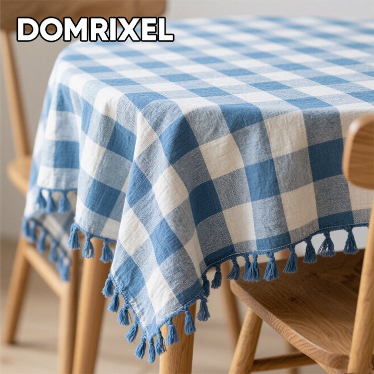 水をはじく防水テーブルクロスの表面