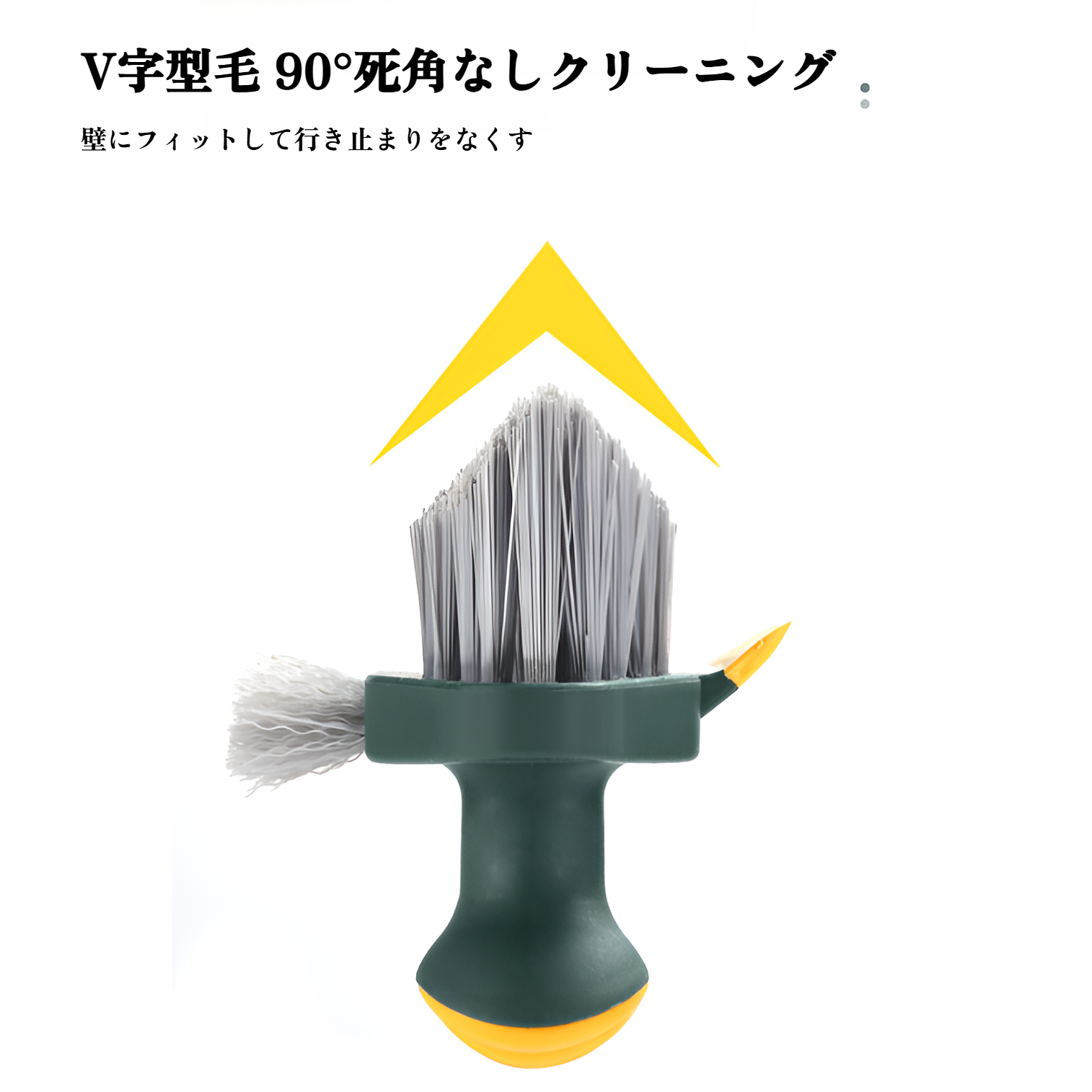 お風呂掃除 ブラシ 床 バスブラシ 風呂床ブラシ コンパクト 抗菌 浴室 ブラシ お風呂掃除 ブラシ 浴室 浴槽磨き トイレ掃除 床 窓 壁 玄関 お風呂 ブラシ 床