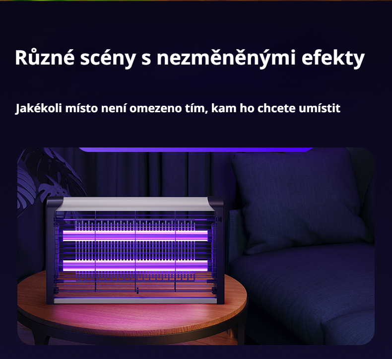 Ekologický lapač komárů bez chemikálií