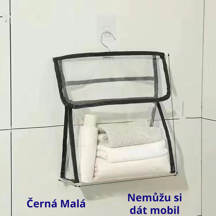  Průhledná voděodolná závěsná koupelnová taška na skladování pro studenty do kolejí