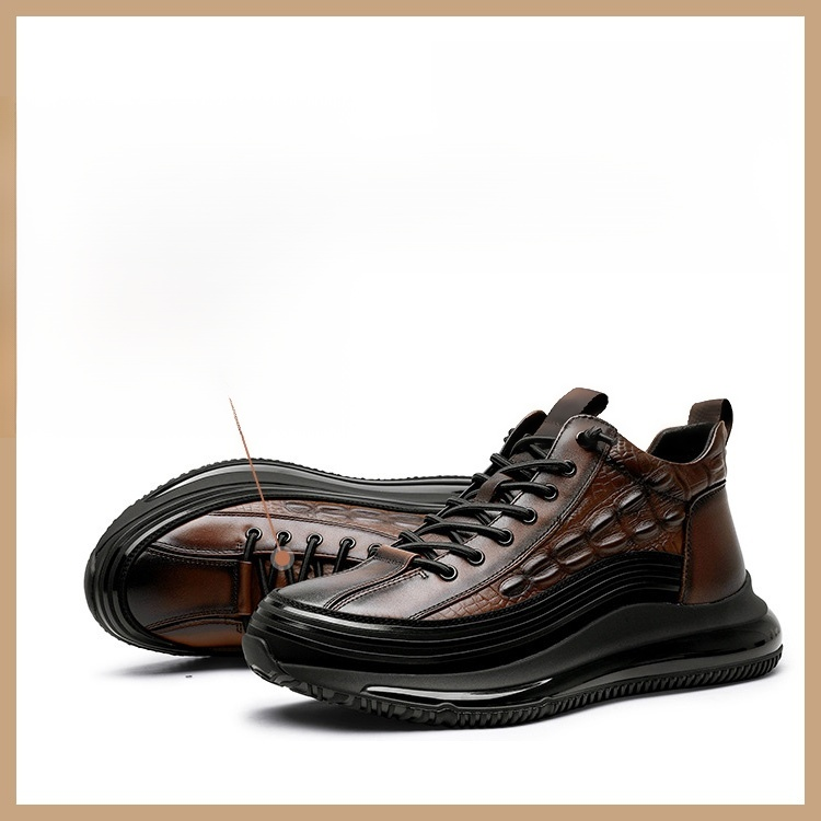 Thick-soled cushioned casual  shoes