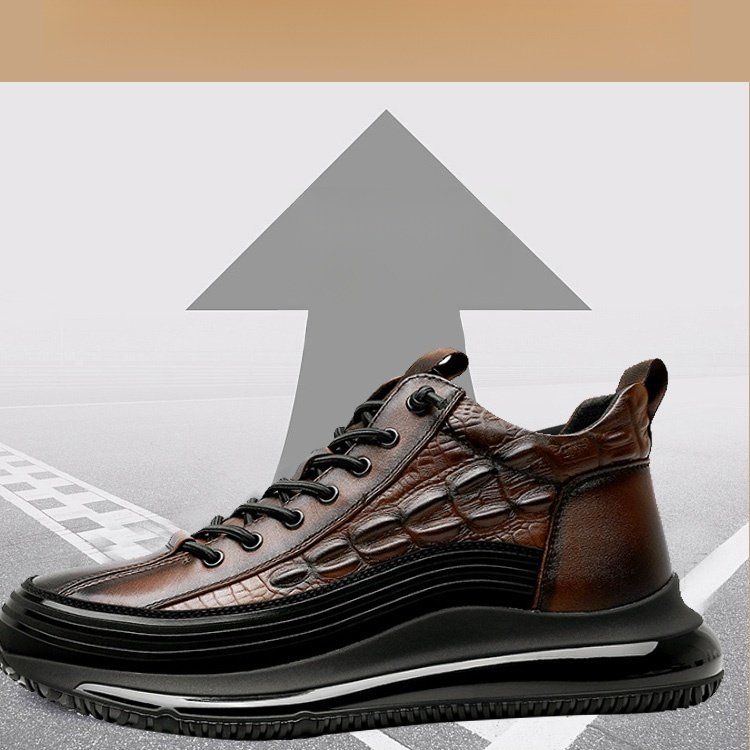 Thick-soled cushioned casual  shoes