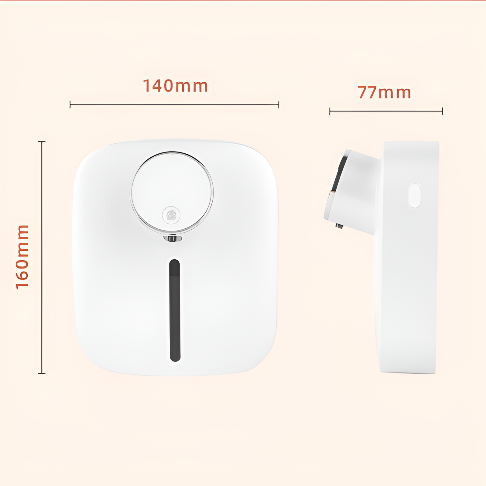 ソープディスペンサー ハンドソープ 自動 泡 320ml 壁掛け ソープディスペンサー 自動 泡 オートディスペンサー ディスペンサー 充電式 キッチン 洗面所などに適用