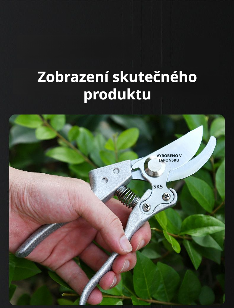 Nůžky na stříhání květin a keřů