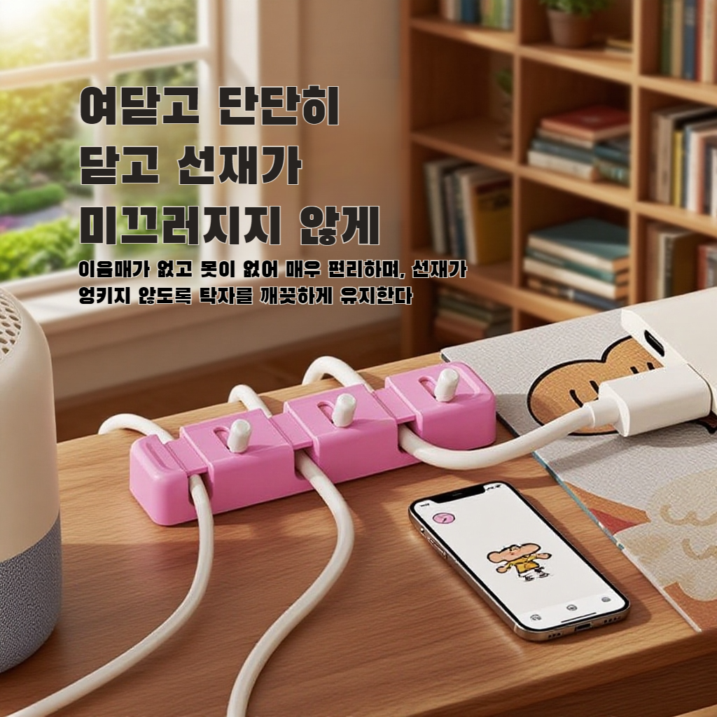 삼연 스위치 조이스틱 데이터 케이블 고정기