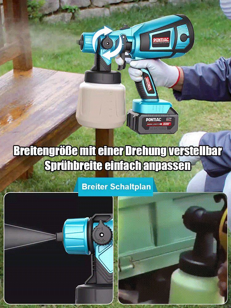 Neue elektrische Hochdruckspritzpistole