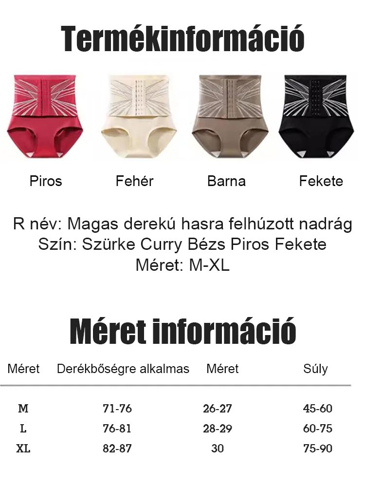 Magas derekú állítható kompressziós nadrág