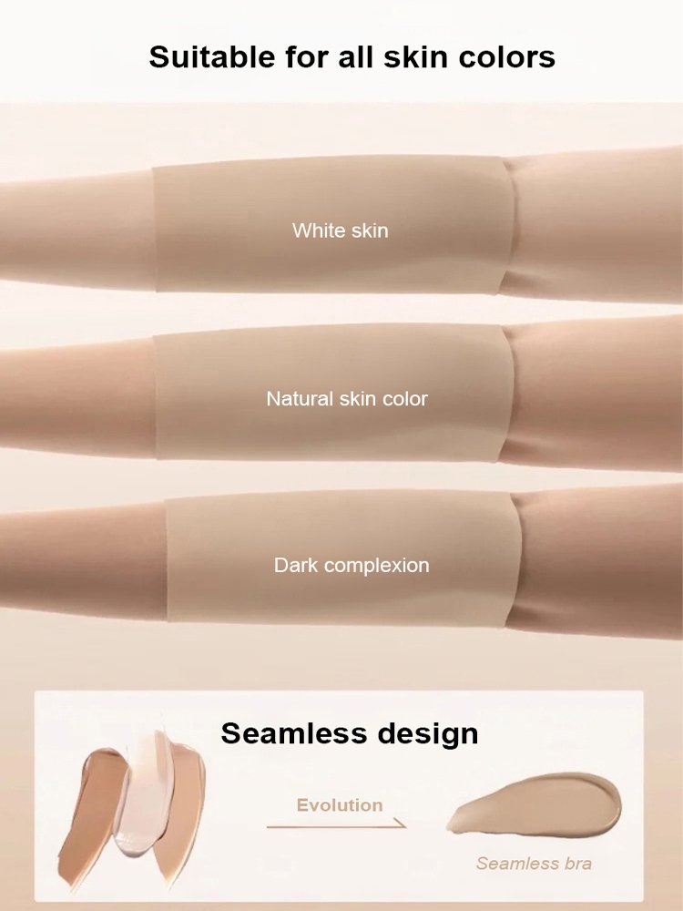 Invisible breasts and small breasts bra