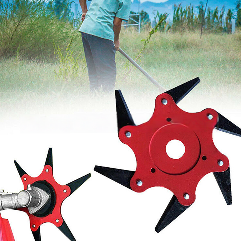 除草機 除草機 超硬除草ヘッド 5枚刃芝刈り機 草刈機 除草機 ブレード 草刈機