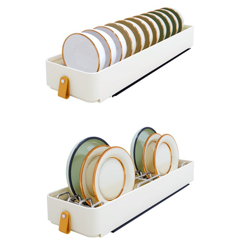 Armario estrecho de cocina, cesta extraíble, estante de almacenamiento para platos, estante para pla