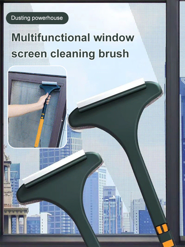 Multi-functional household 2-in-1 screen cleaning brush