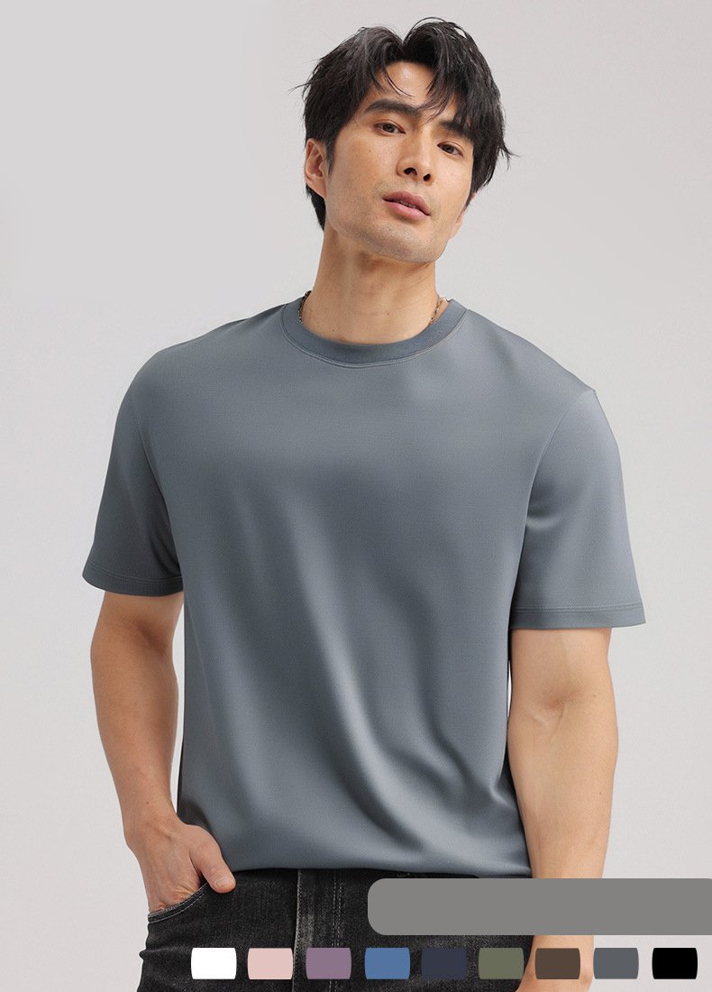 Der verklemmte t-shirt-typ