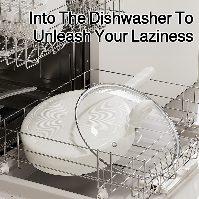 NonStick Fluoride Coated Pan Pan Pan Stable Grip Household Multifunctional NonStick