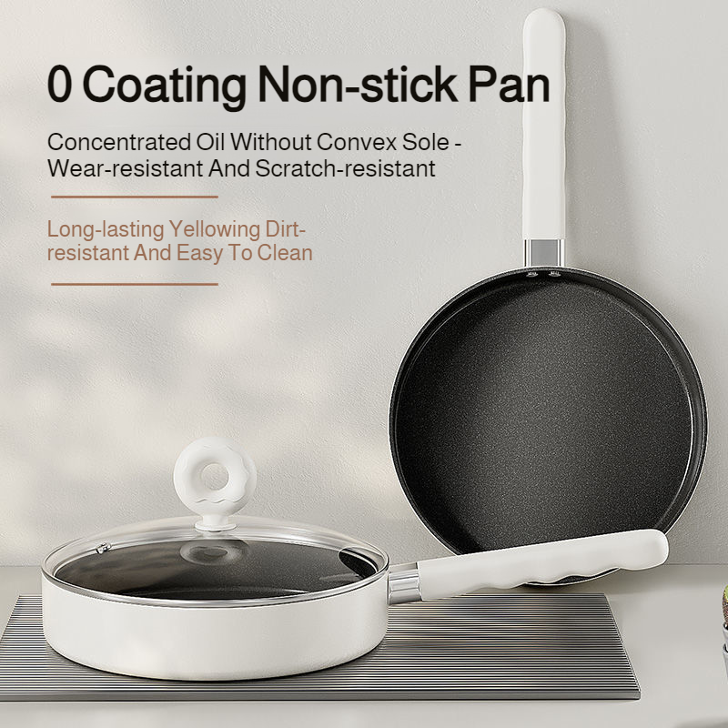 NonStick Fluoride Coated Pan Pan Pan Stable Grip Household Multifunctional NonStick