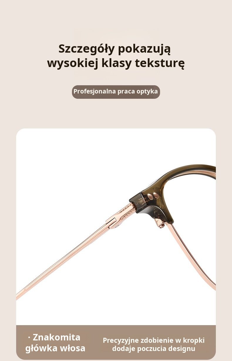 Modne okulary tytanowe dla kobiet