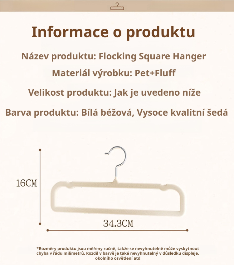 Přehledně uspořádaná šatní skříň s věšákem