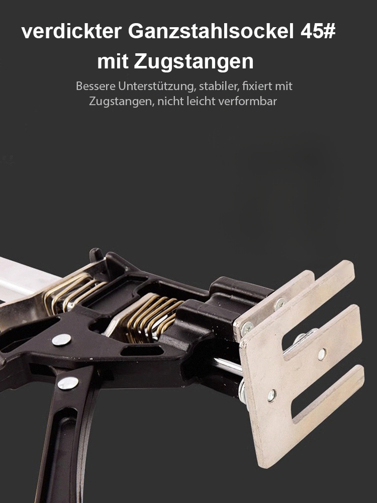 (Tragfähigkeit 300 kg) Ganzmetall-Höhenverstellung für das Heben schwerer Gegenstände