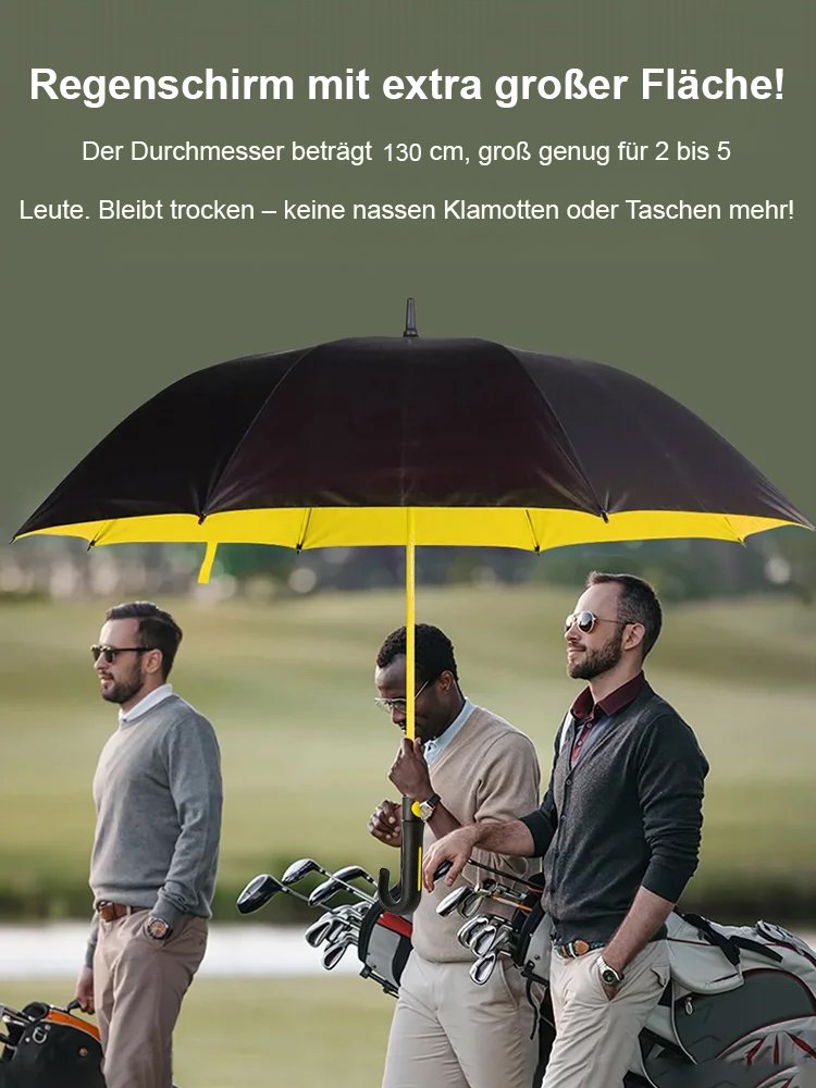 【1,3 m sturmfeste 12-Rippen】vollautomatischer Vinyl-Sonnen- und Regen-Schirm