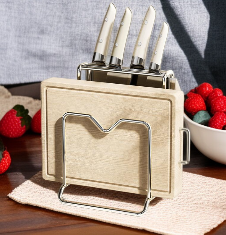 올인원 식칼 다기능 수납대 전체 모습