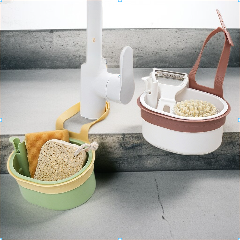 Odkapávací police s filtrem OneTouch, závěsná taška, snadné vymačkávání, úložný stojan