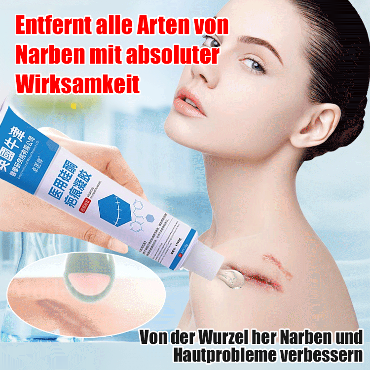 Hochwirksames Narbenreparaturgel