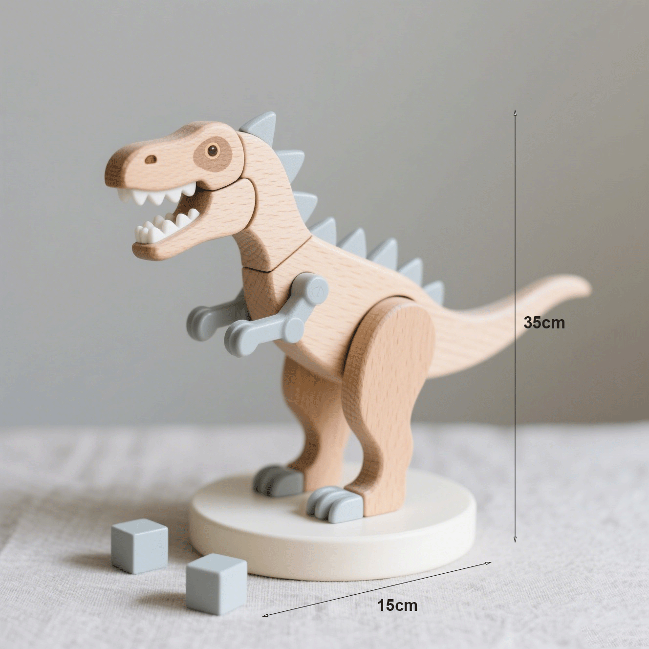 Dětská stavebnice dinosauři v různých barvách