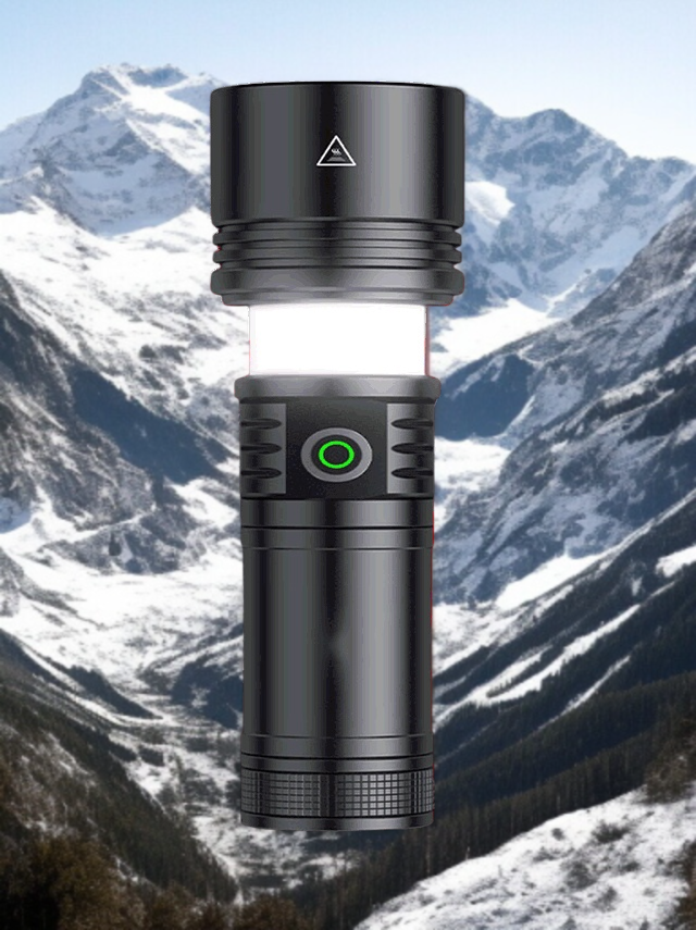 강광 휴대용 줌 직충 손전등