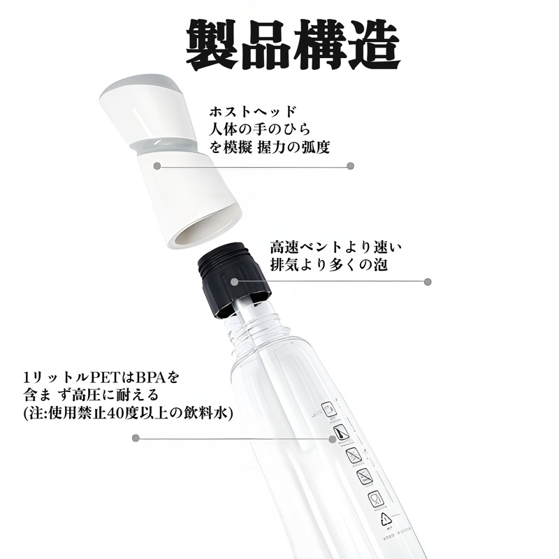 ポータブルソーダ水マシン、家庭用炭酸水マシン、炭酸飲料マシン、業務用炭酸水マシン