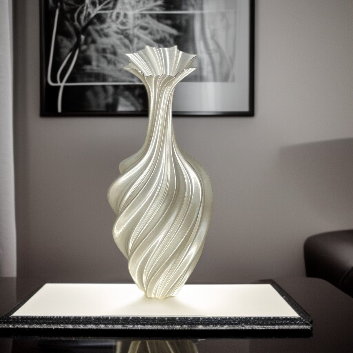 Vintage abstraktní váza