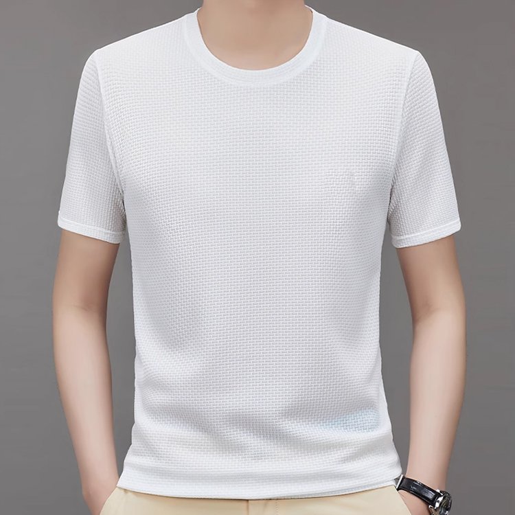 운동 및 일상용 아이스 실크 티셔츠 2개 세트