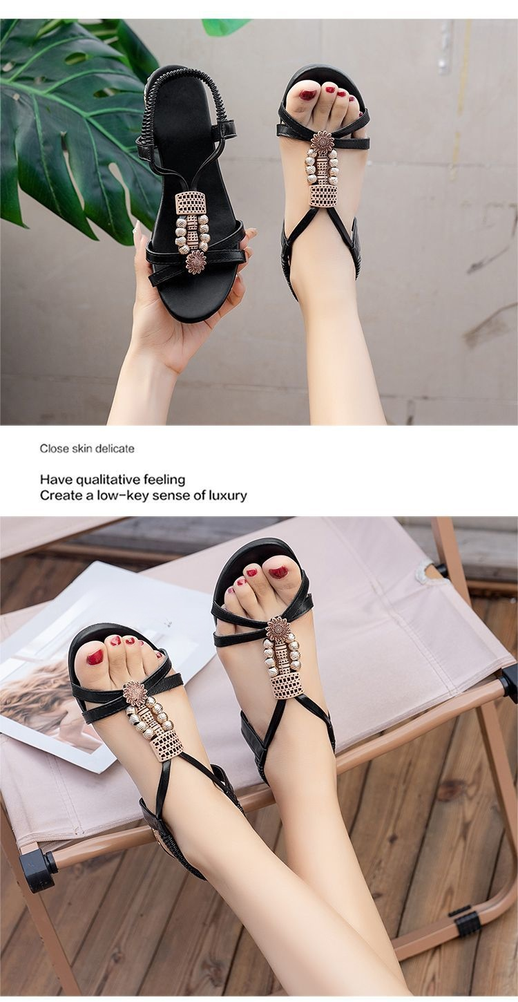 新作ローマ風サンダルの着用イメージ