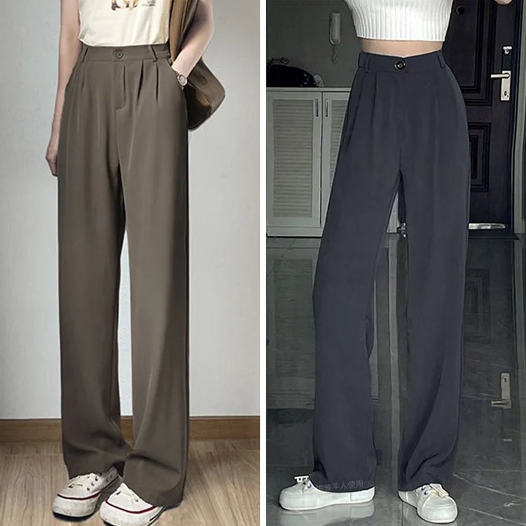 냉감 일자 팬츠