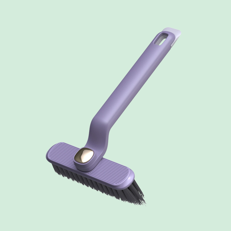 Rotating multi-purpose crevice cleaning brush