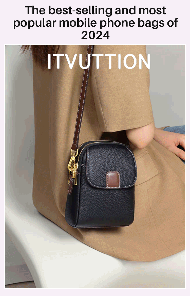 Colorblock Minimalist Women's Crossbody Phone Bag