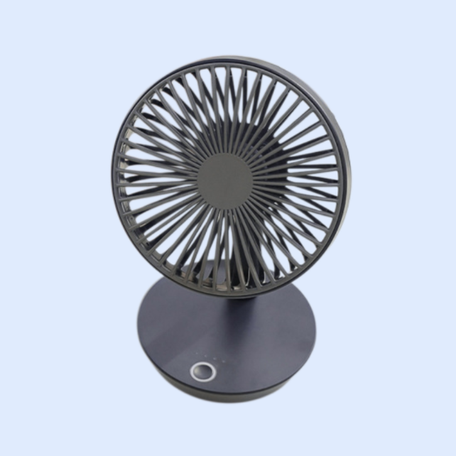 新款桌上型搖頭usb充電風扇家用辦公室便攜小風扇桌上型迷你電風扇