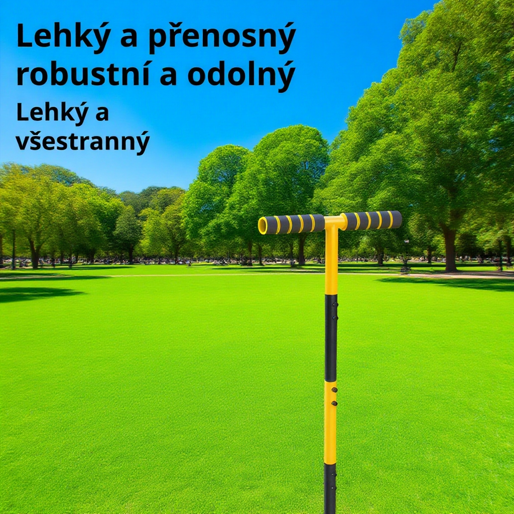 Ergonomické madlo provzdušňovače trávníku