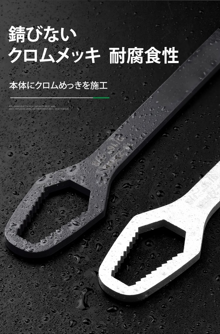 DIY作業に最適な多機能レンチ