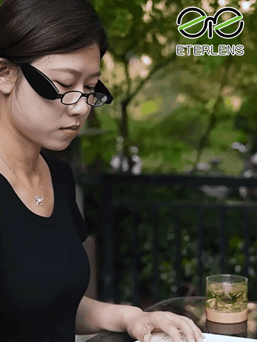 Trois segments pliant vieux miroir