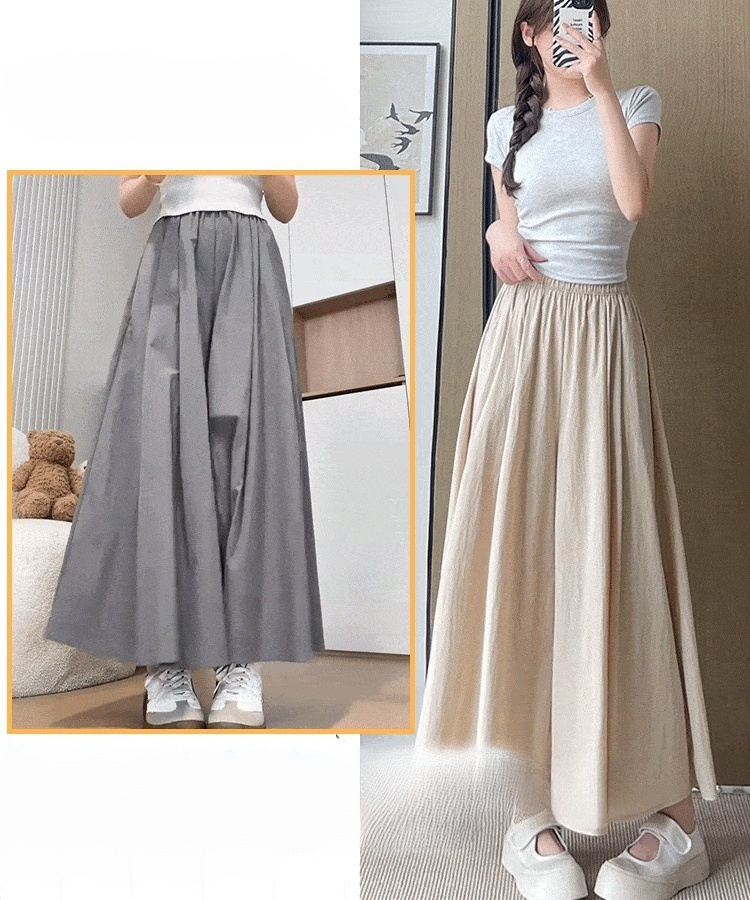 着瘦せ効果万能ワイドパンツ